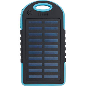 Power bank gommato ARIN - Blu
