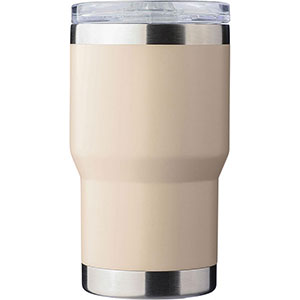 Bicchiere da viaggio in acciaio AYEN - Beige
