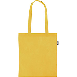 Shopping bag in tnt riciclato TALISA - Giallo