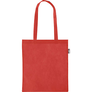Shopping bag in tnt riciclato TALISA - Rosso