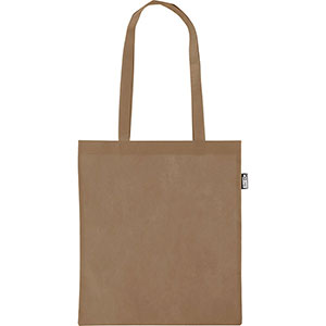 Shopping bag in tnt riciclato TALISA - Marrone