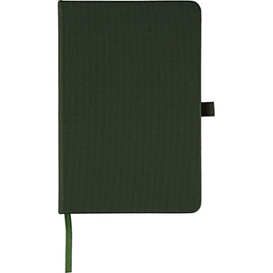 Taccuino A5 in tessuto ELENA - Verde