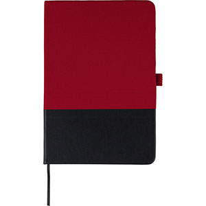 Taccuino con porta penna YUNA - Rosso