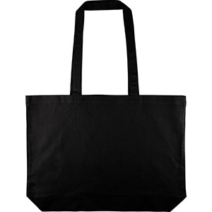 Borsa spesa in cotone TARIN - Nero