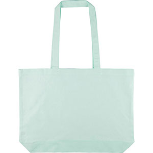 Borsa spesa in cotone TARIN - Verde pastello