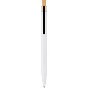 Penna promozionale sostenibile MAREN - Bianco