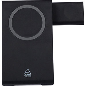 Carica batterie per 3 devices VALERIO - Nero
