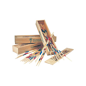 Gioco Mikado in legno CAS - Marrone