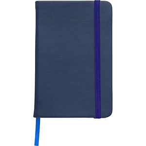 Quaderno con elastico BRIGITTA - Blu