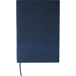 Taccuino in PU riciclato ELIAN - Blu