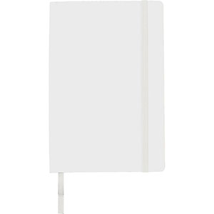 Quaderno A5 con elastico MIREIA - Bianco
