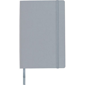 Quaderno A5 con elastico MIREIA - Grigio
