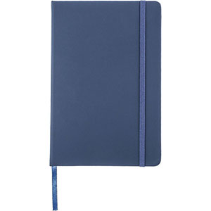 Taccuino con elastico BRADLEY - Blu