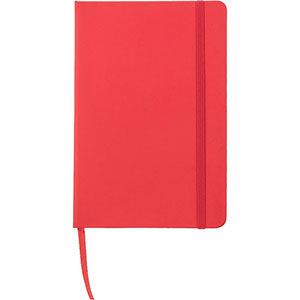 Taccuino con elastico BRADLEY - Rosso
