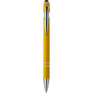 Penna touch in metallo PRIMO - Giallo