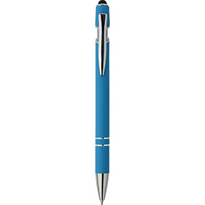 Penna touch in metallo PRIMO - Celeste