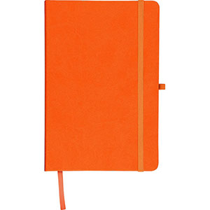 Quaderno con porta penna BLOOM - Arancio