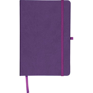 Quaderno con porta penna BLOOM - Viola