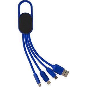 Cavetto adattatore 4 in 1 IDRIS - Blu