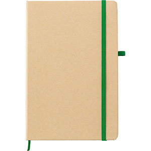 Taccuino in carta minerale CORA - Verde
