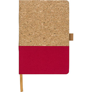 Taccuino a righe TREVOR ORIGINAL - Rosso