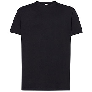T-shirt uomo in 100% cotone JT - Nero