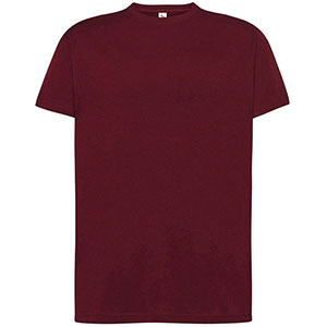 T-shirt uomo in 100% cotone JT - Rosso Cardinale