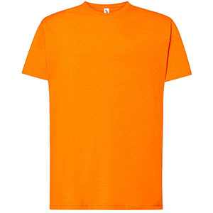 T-shirt uomo in 100% cotone JT - Arancio