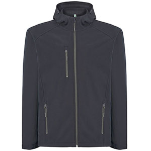 Softshell uomo con cappuccio JT - Blu Navy