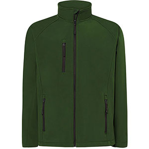 Softshell da uomo JT - Verde Bottiglia