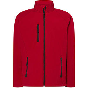 Softshell da uomo JT - Rosso