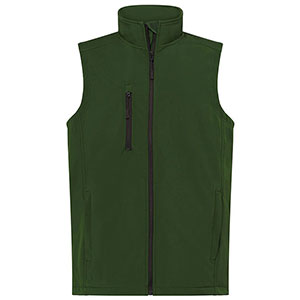Gilet softshell da uomo JT - Verde Bottiglia