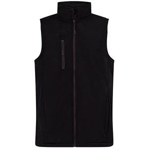 Gilet softshell da uomo JT - Nero