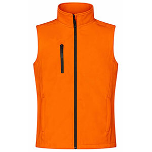 Gilet softshell da uomo JT - Arancio
