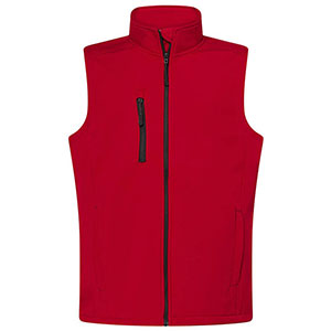 Gilet softshell da uomo JT - Rosso