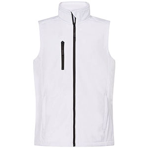 Gilet softshell da uomo JT - Bianco