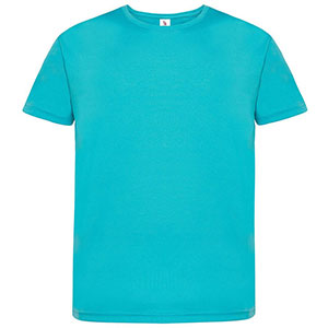 T-shirt sport uomo JT in poliestere riciclato - Turchese