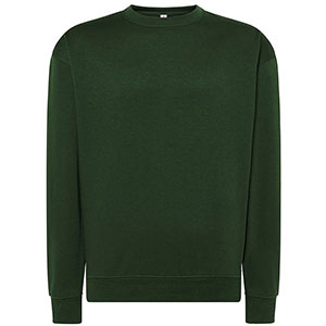 Felpa unisex girocollo JT - Verde Bottiglia