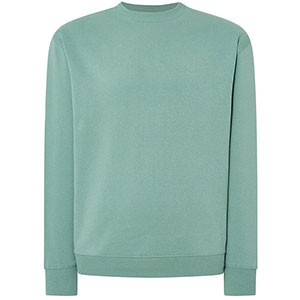 Felpa unisex girocollo JT - Verde muschio