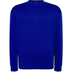 Felpa unisex girocollo JT - Blu Royal