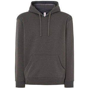 Felpa con cappuccio unisex JT - Grafite