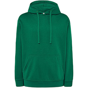 Felpa con cappuccio unisex JT - Verde Kelly