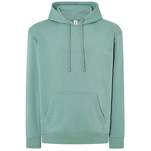 Felpa con cappuccio unisex JT - Verde muschio