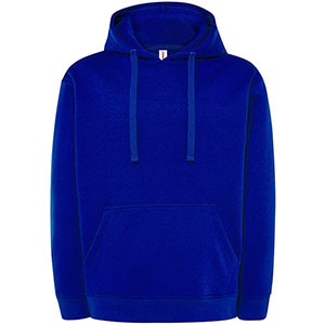 Felpa con cappuccio unisex JT - Blu Royal
