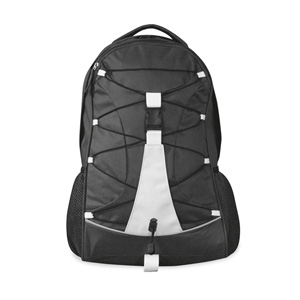 Zaino da viaggio e tempo libero RABAT - Nero - Bianco