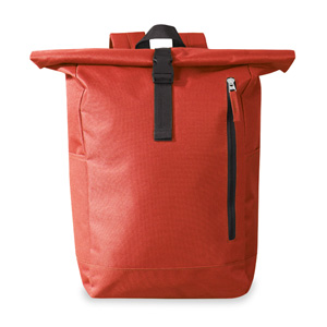 Zaino roll-top economico TUCSON - Rosso