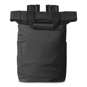 Zaino porta pc roll-top con manici QUADRON - Nero