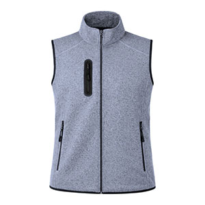 Gilet in pile ANDERSON - Grigio Chiaro