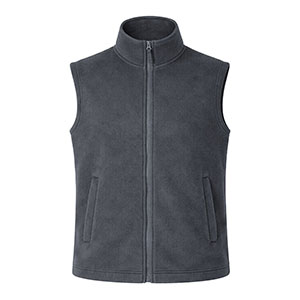 Gilet in pile DESTIN - Grigio