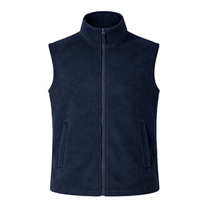 Gilet in pile DESTIN - Blu Navy